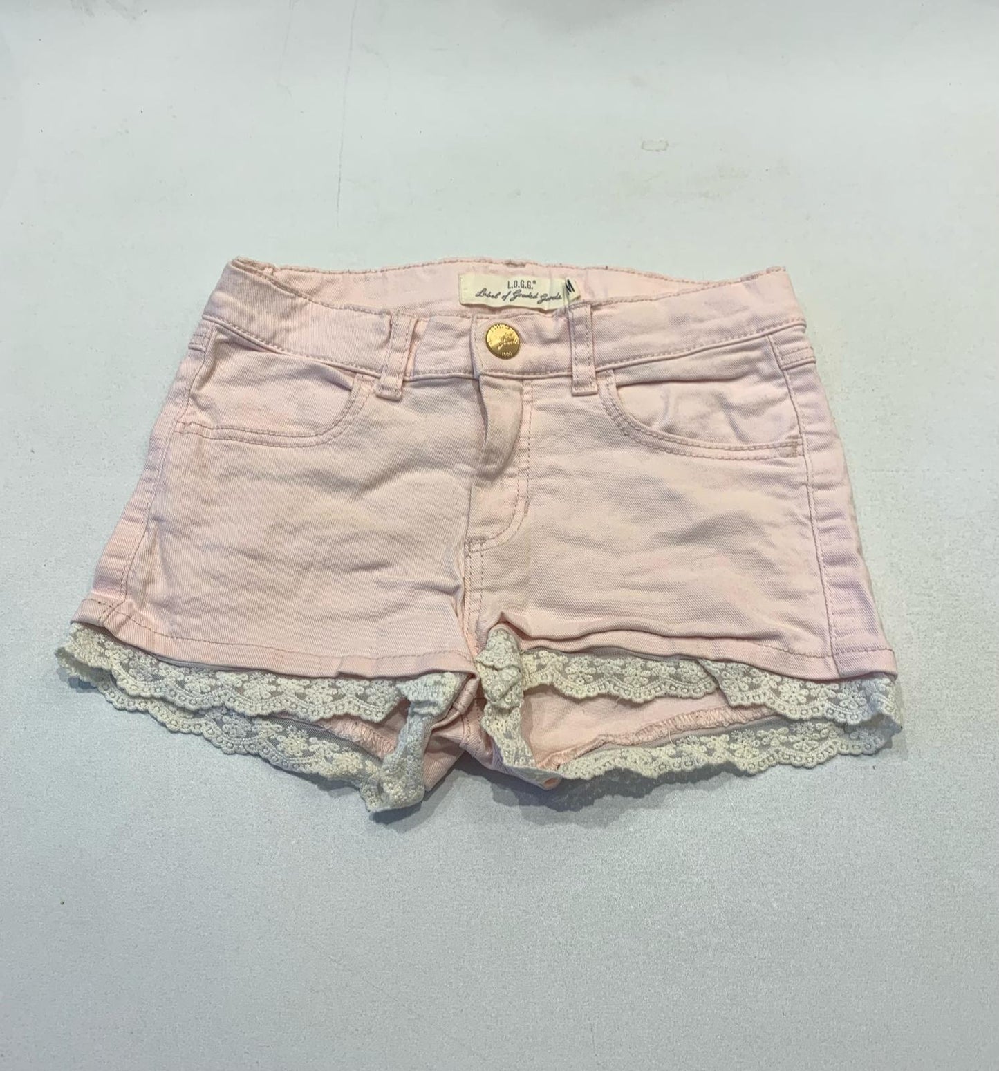 Mini shorts jeans pour fille