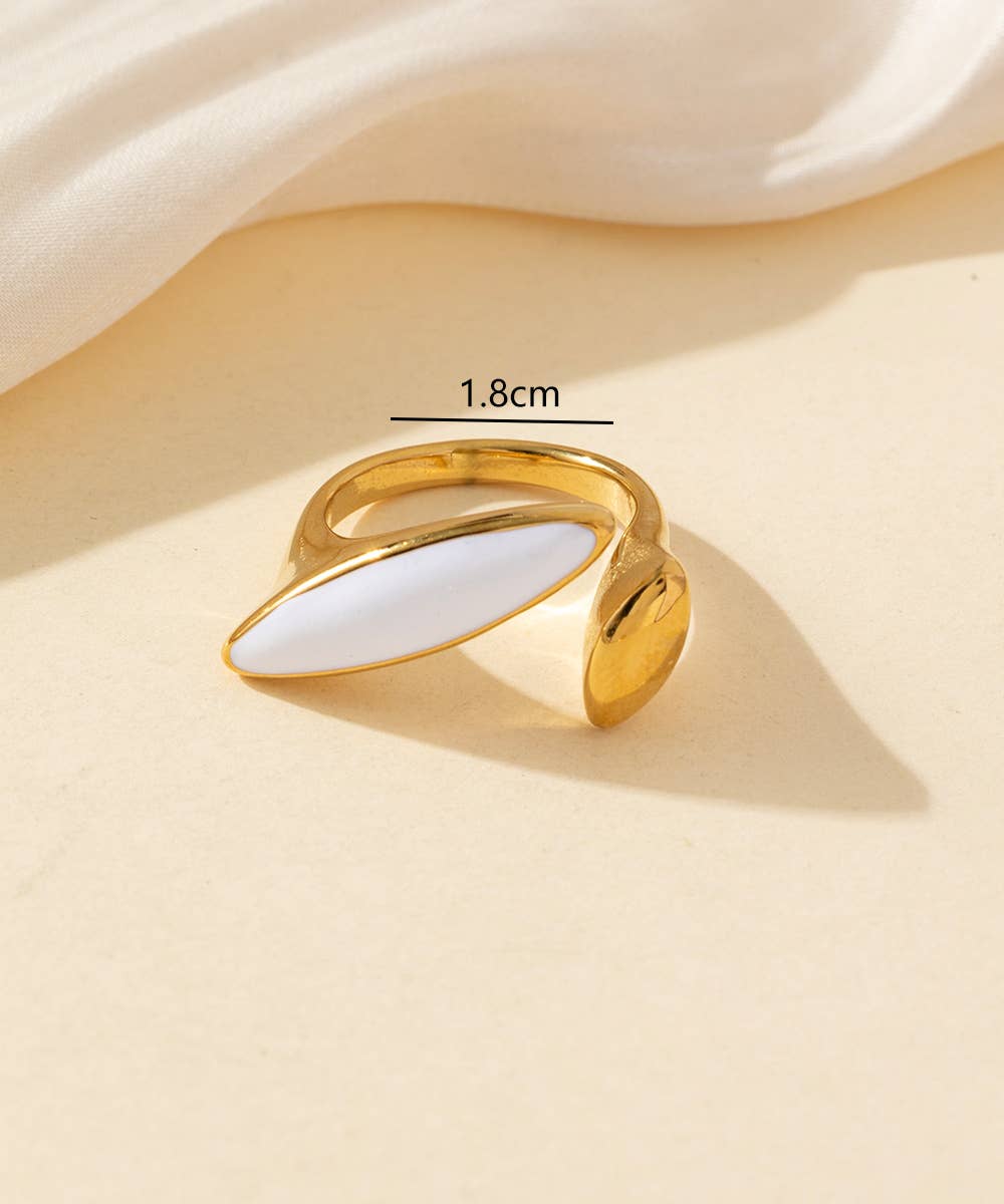 Bague réglable Acier inoxydable  25BGA238: Noir