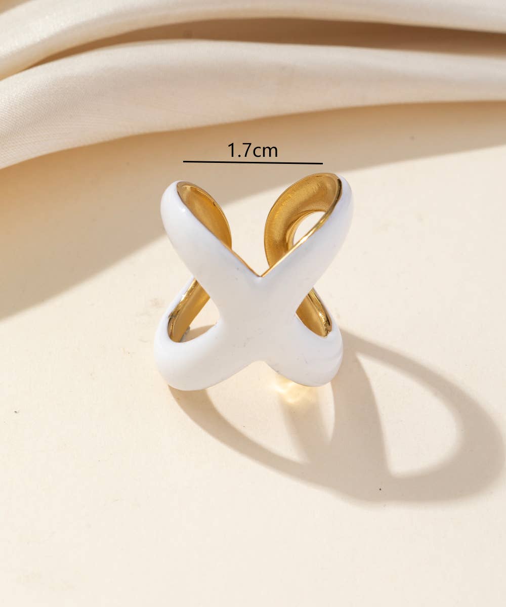Bague réglable Acier inoxydable 25BGA201: Noir