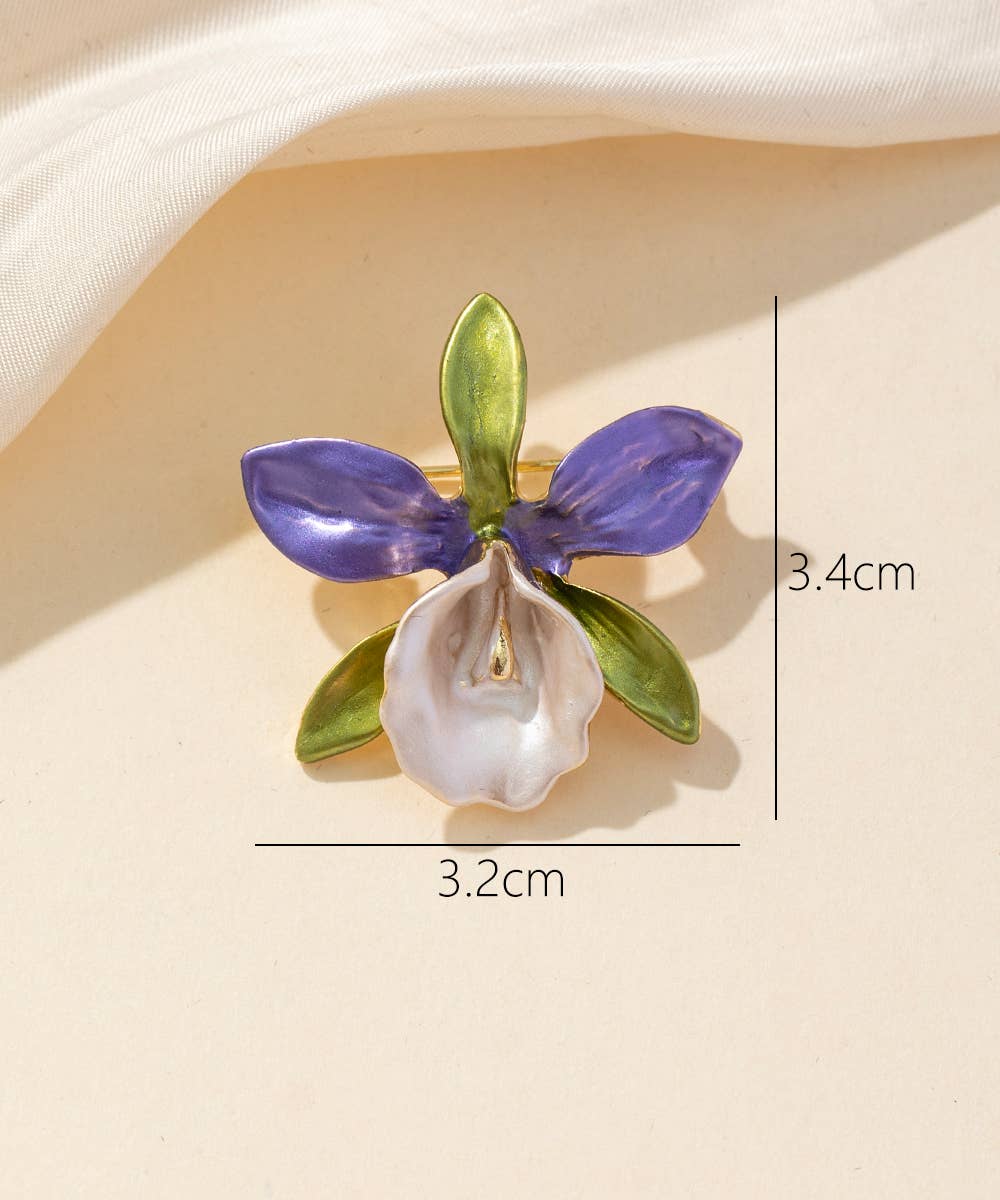 Broche Fantaisie 24PEBRO048: Rose