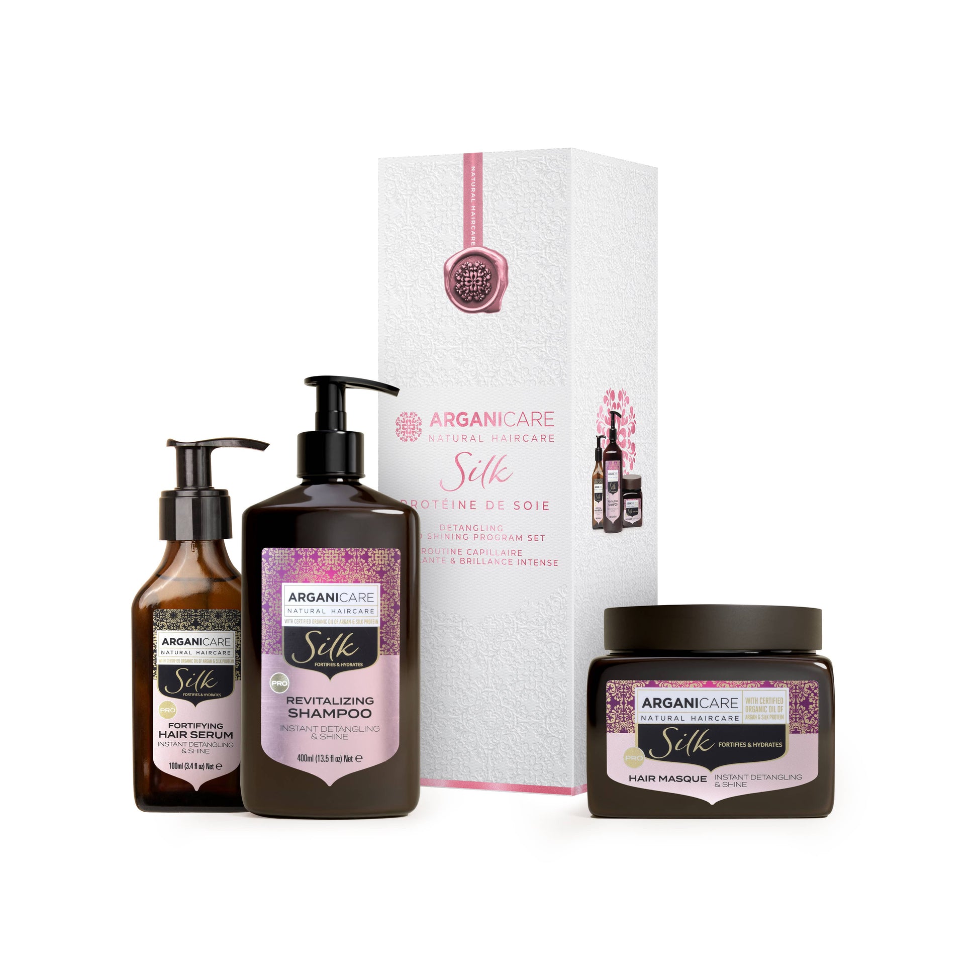 Coffret Trio Protéine de Soie
