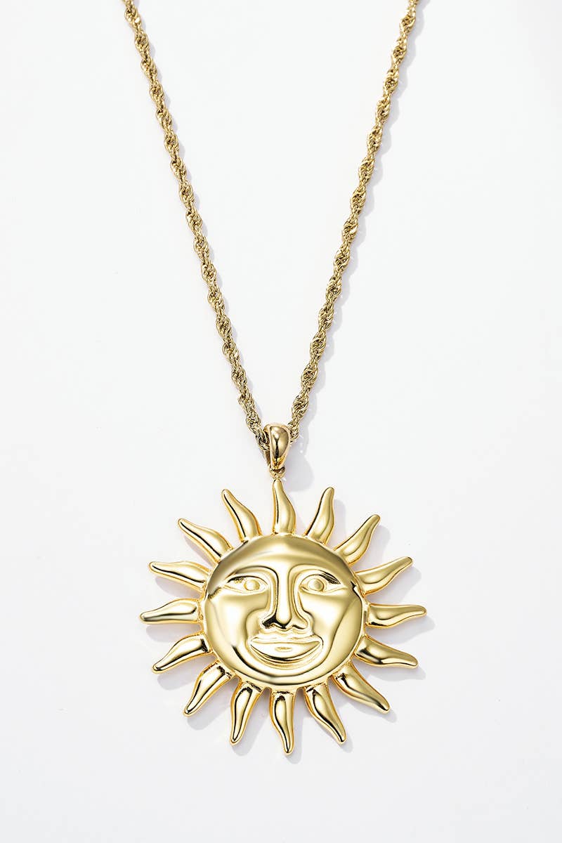 Collier en acier inoxydable 224AQ135: Or