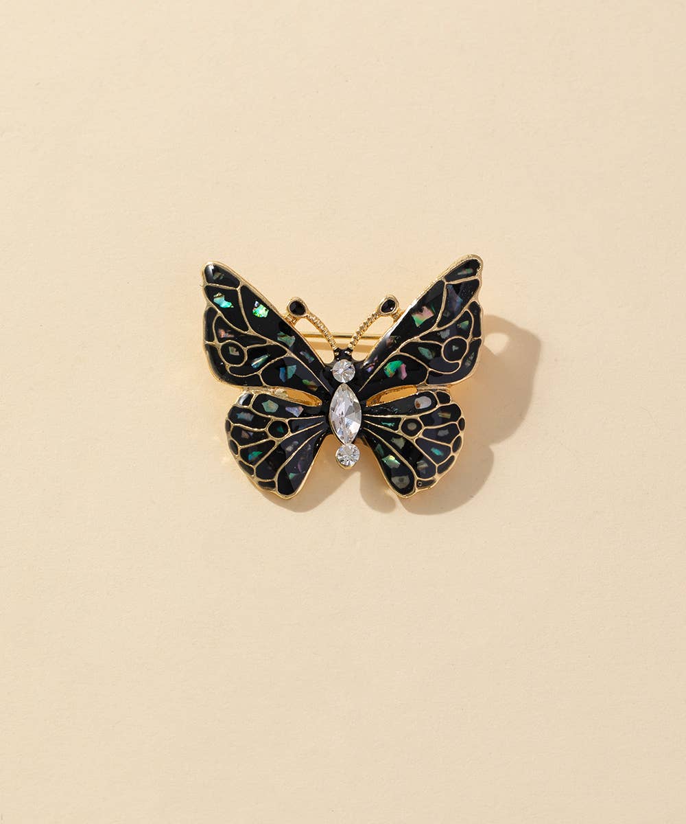 Broche Fantaisie 24PEBRO015: Blanc