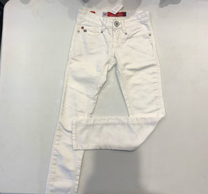Jeans blanc pour fille