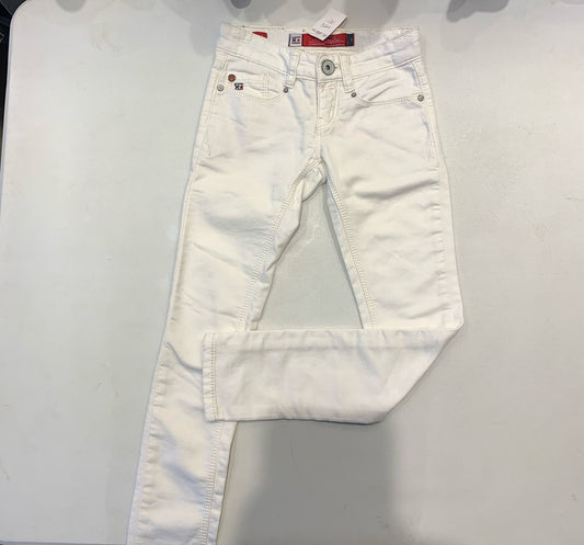 Jeans blanc pour fille