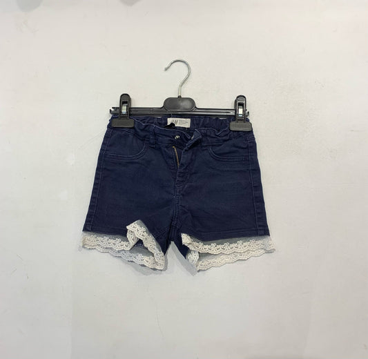 mini short jeans pour fille