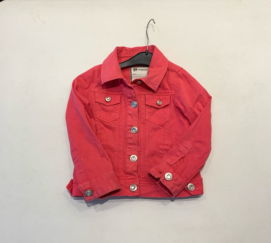 veste jeans rose pour fille