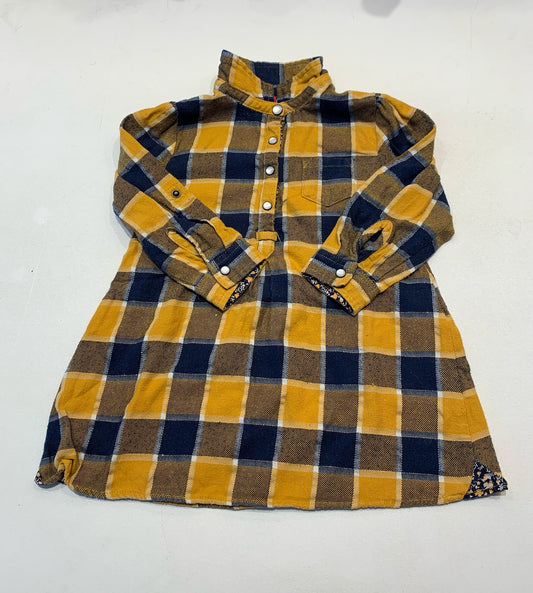 Robe tunique à carreaux