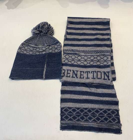 Bonnet avec echarpe  pour garçon