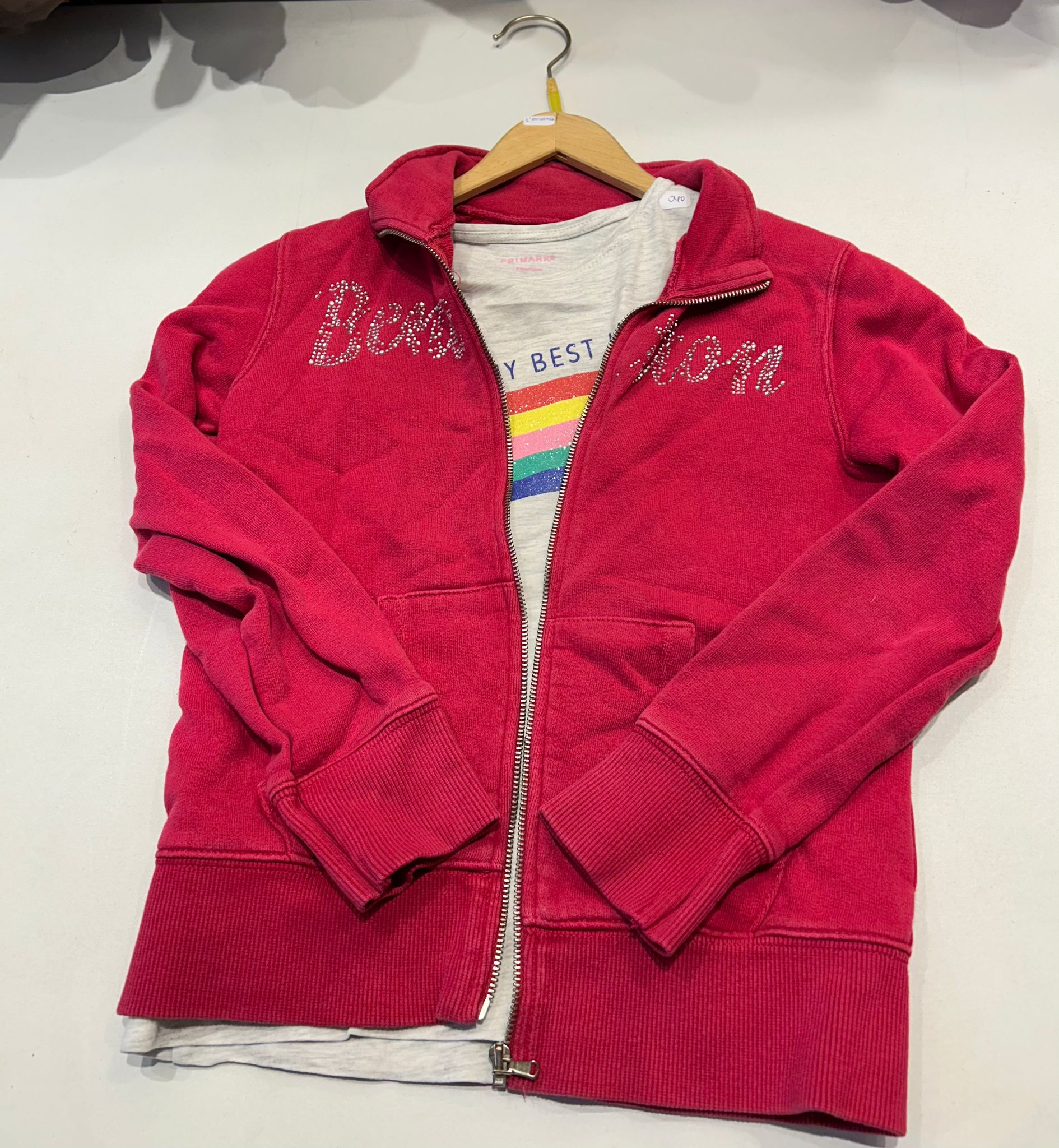 Ensemble veste et t-shirt pour fille