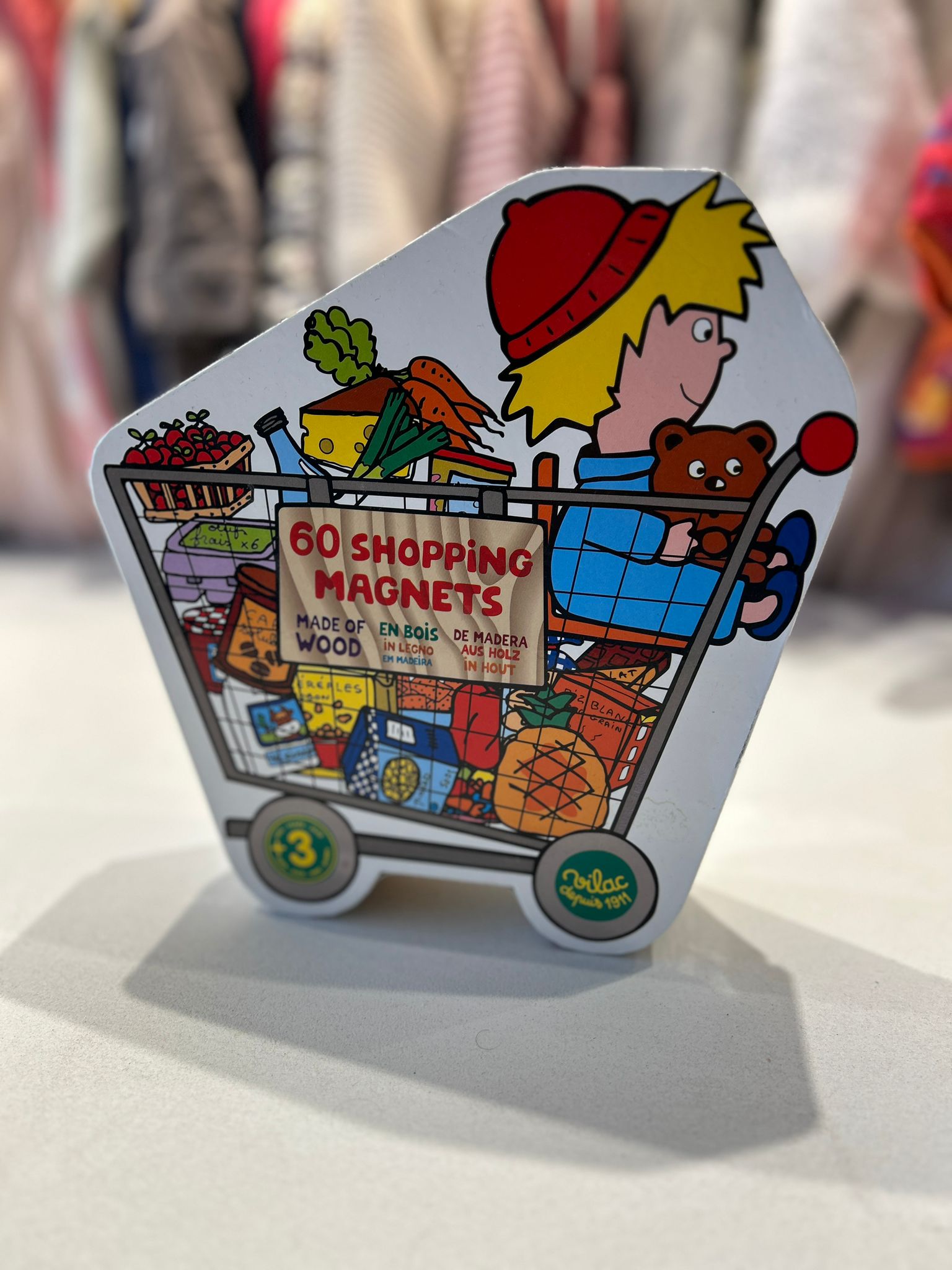 Jouet enfant 60 shopping magnets