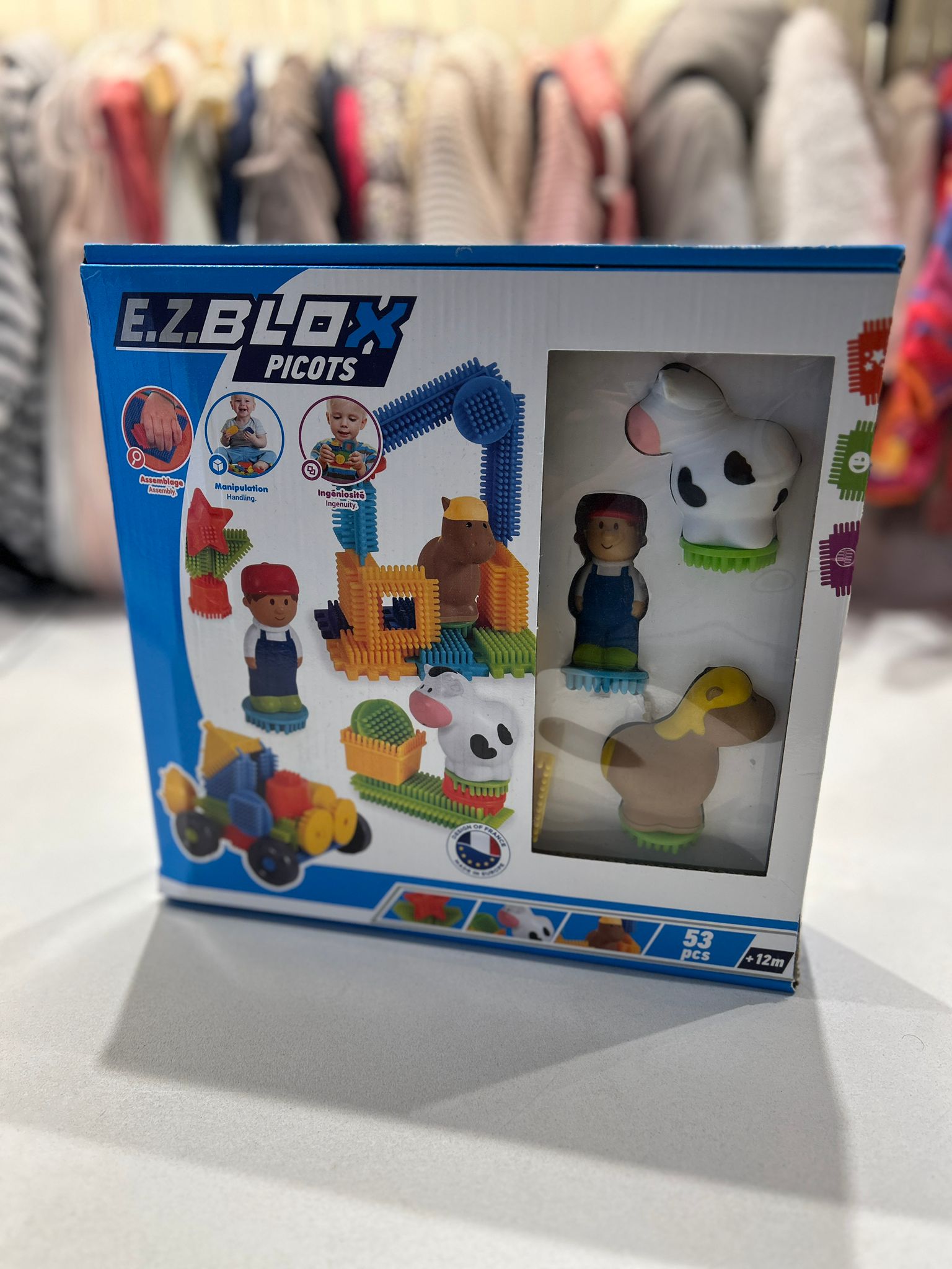 Coffret de jeu de construction