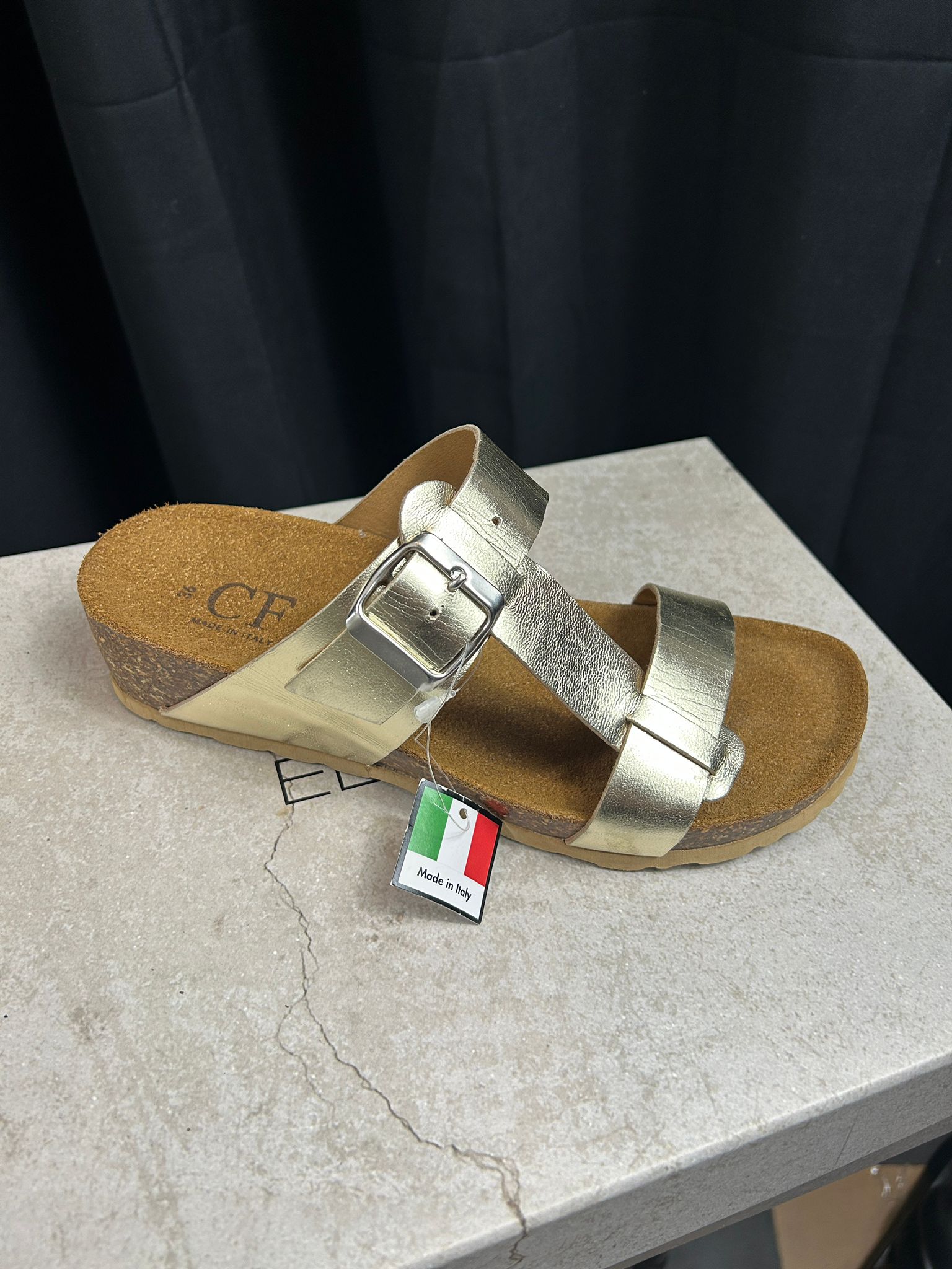 Sandales CF MADE IN ITALY en cuir