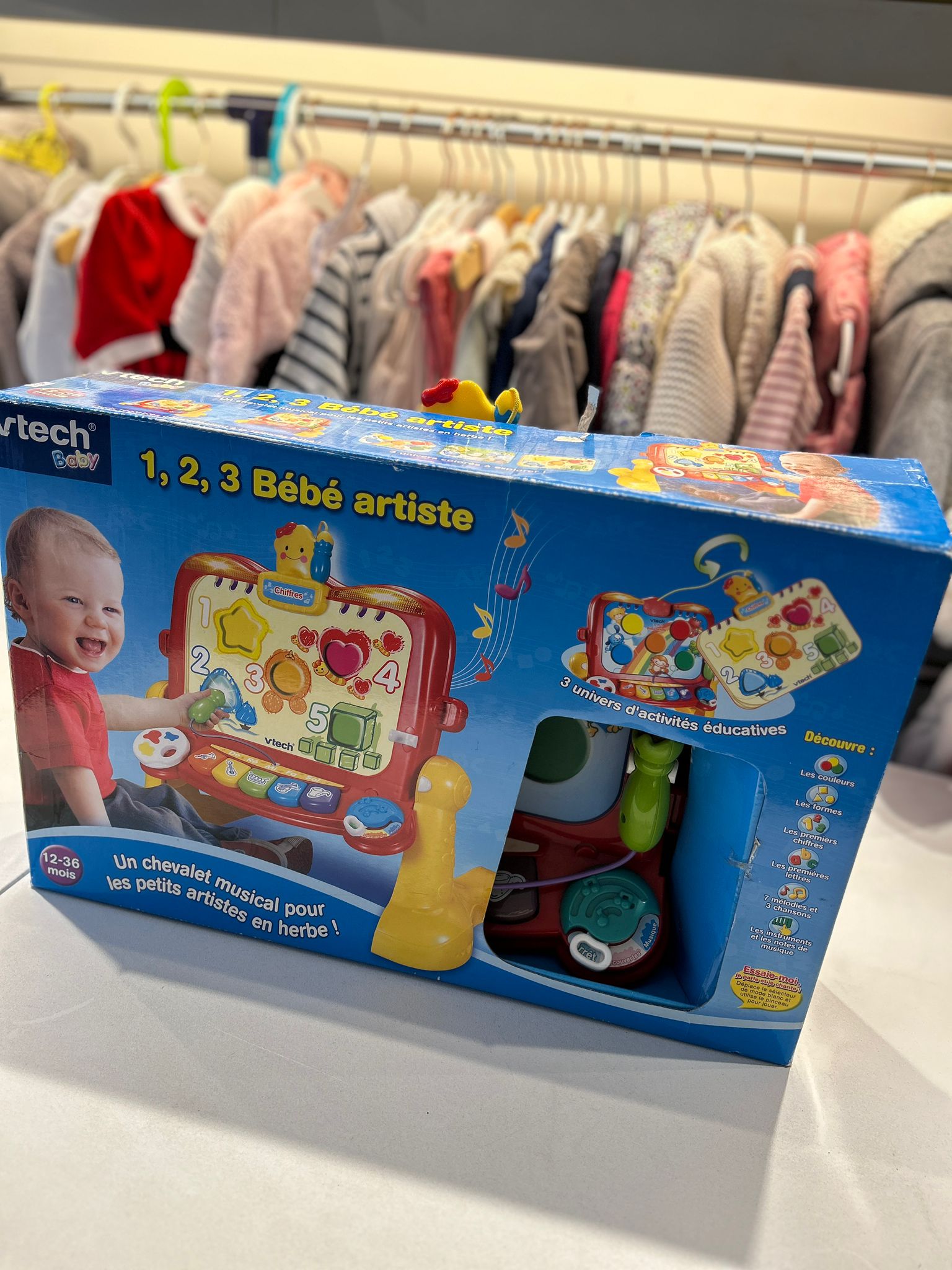 Bébé artiste, jouet