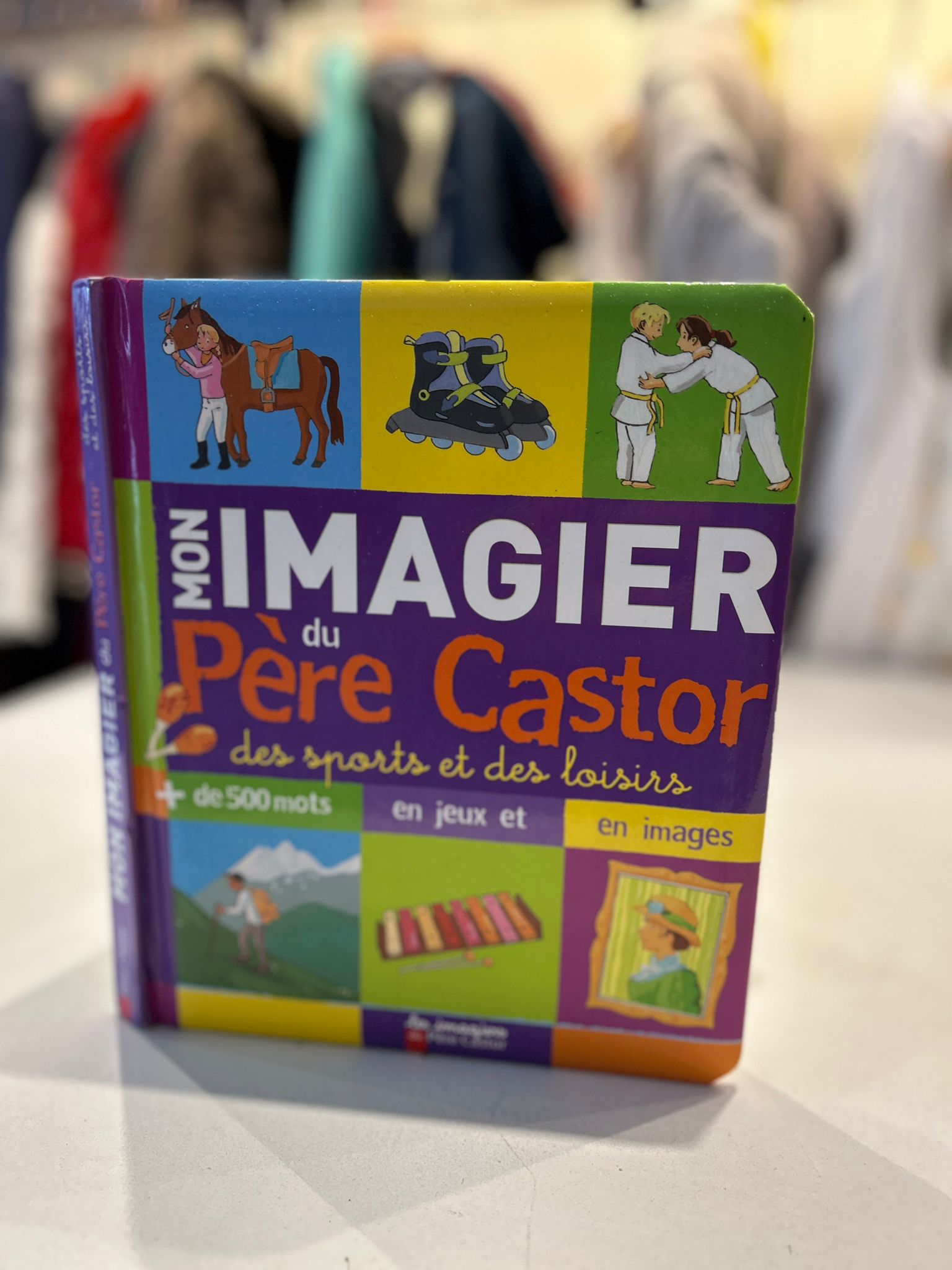 Livre mon imagier du père castor