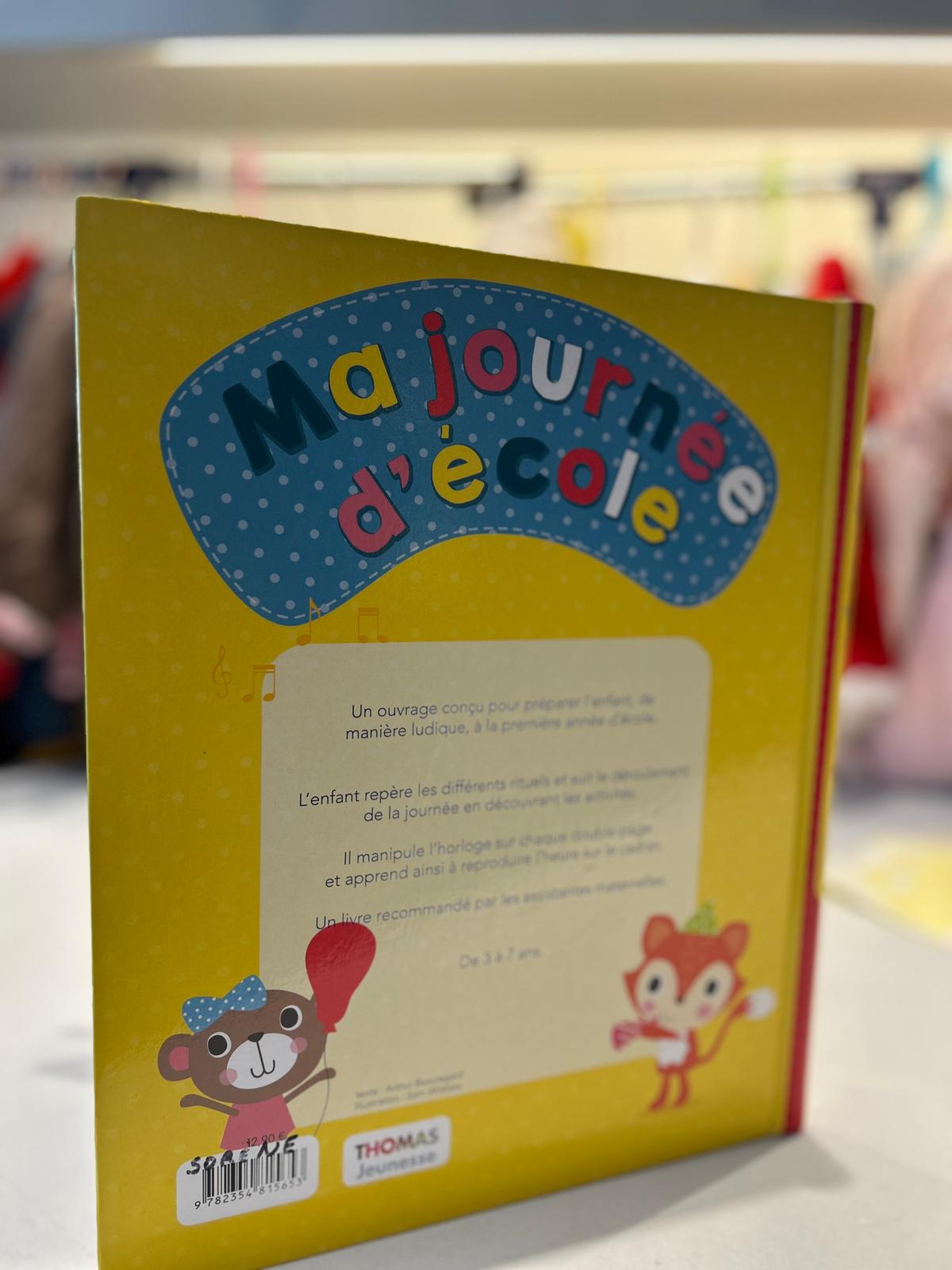 Livre de ma journée d'école