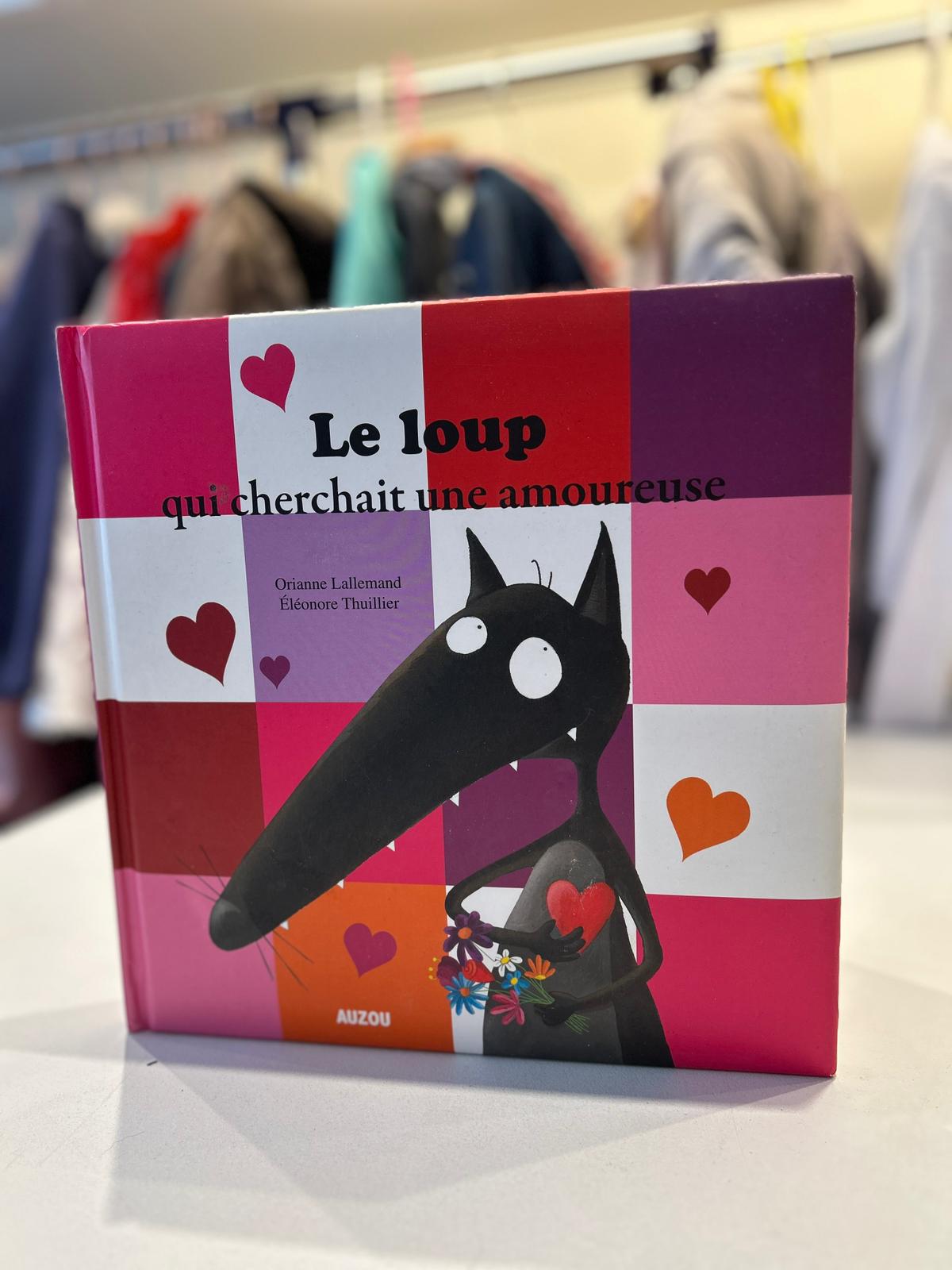 Livre enfant le loup