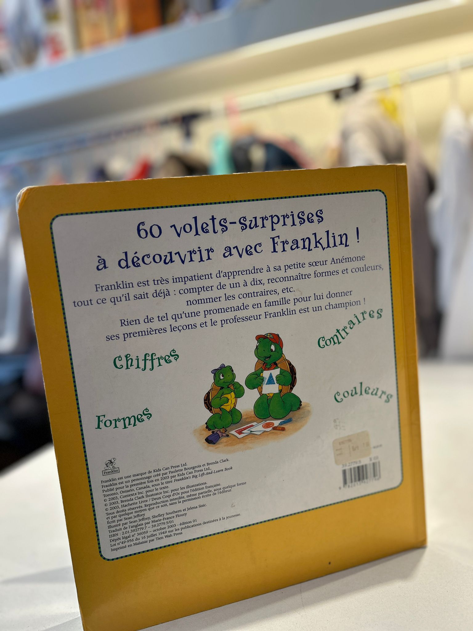 Le grand livre pour apprendre de franklin