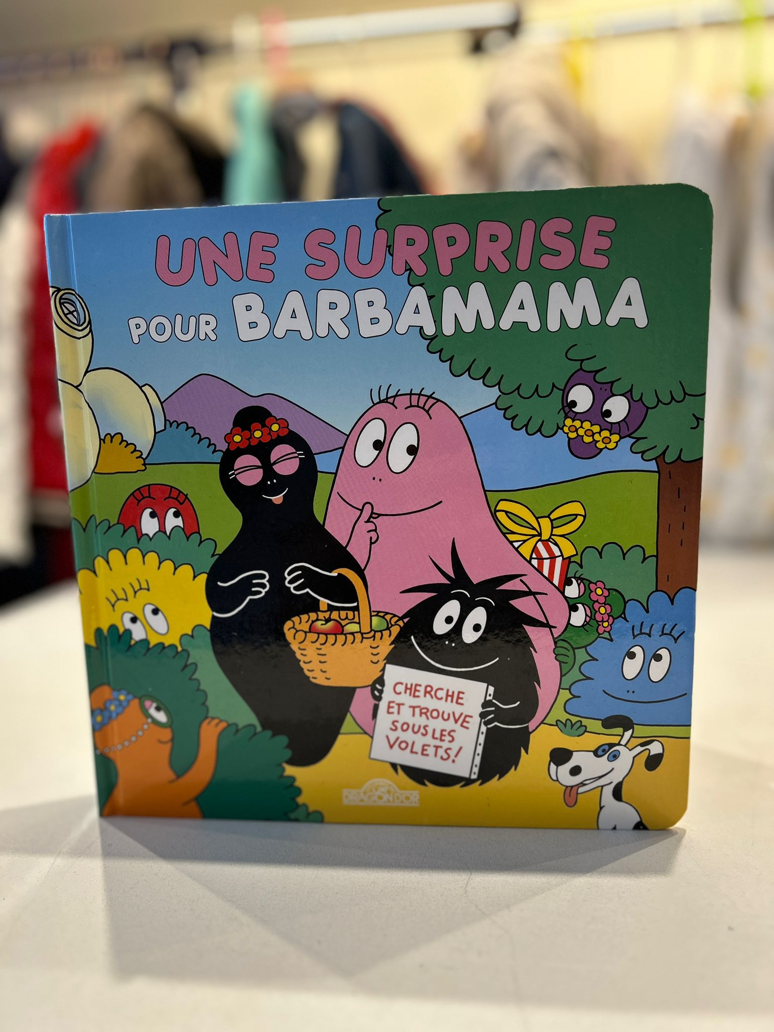 Livre enfant une surprise pour barbamama