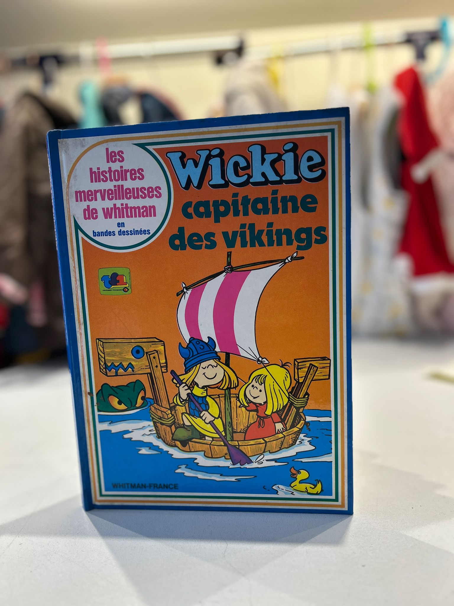 Livre enfant capitaine des vikings