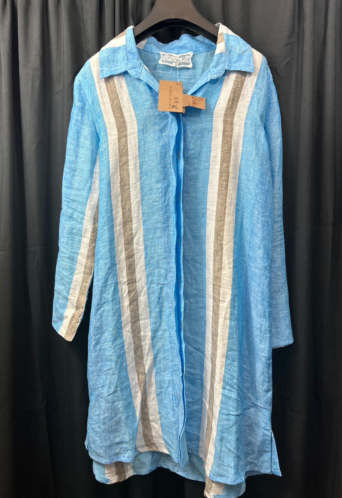 Robe chemise PURO LINO femme