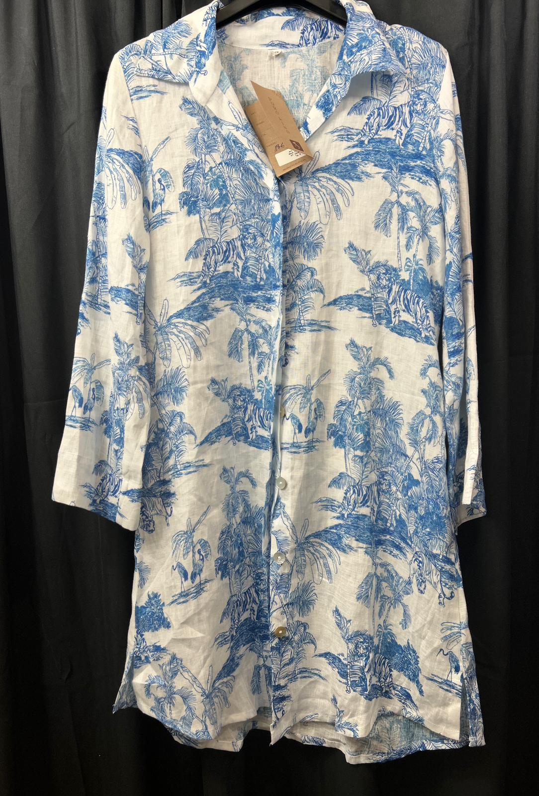 Robe chemise PURO LINO femme