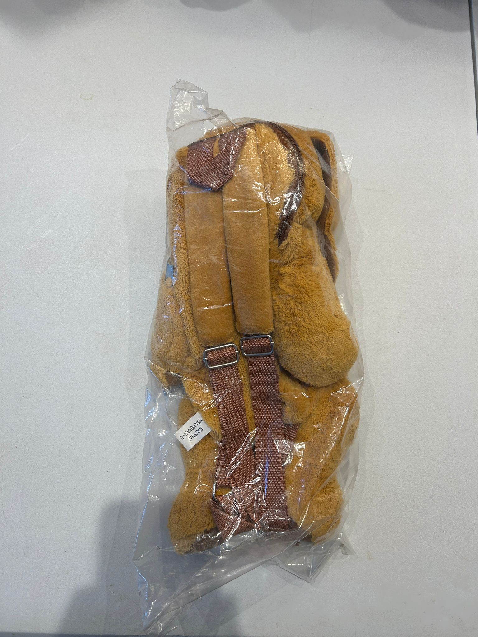 Sac à dos en peluche