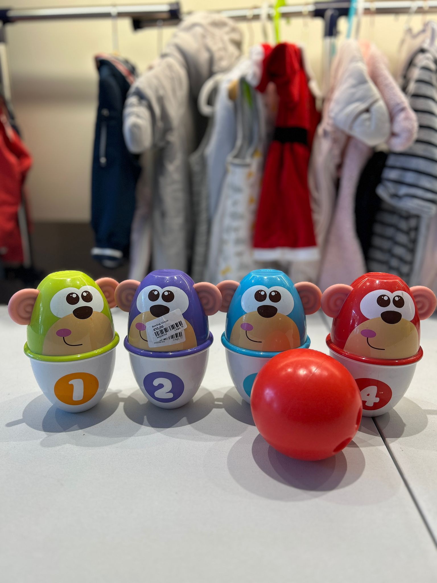Jeux bowling de jungle chicco