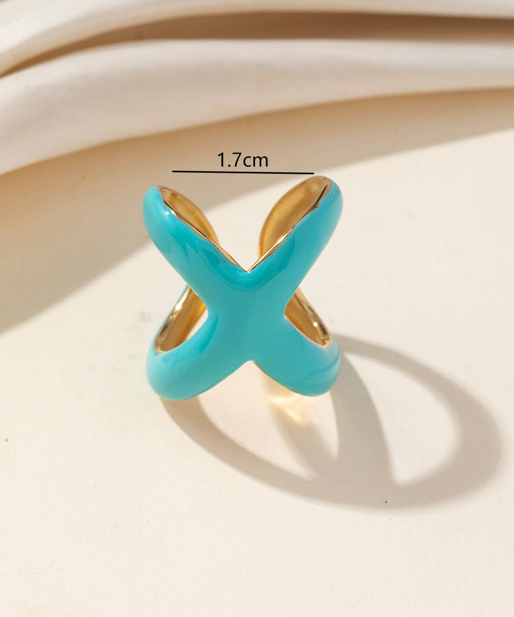 Bague réglable Acier inoxydable 25BGA201: Noir