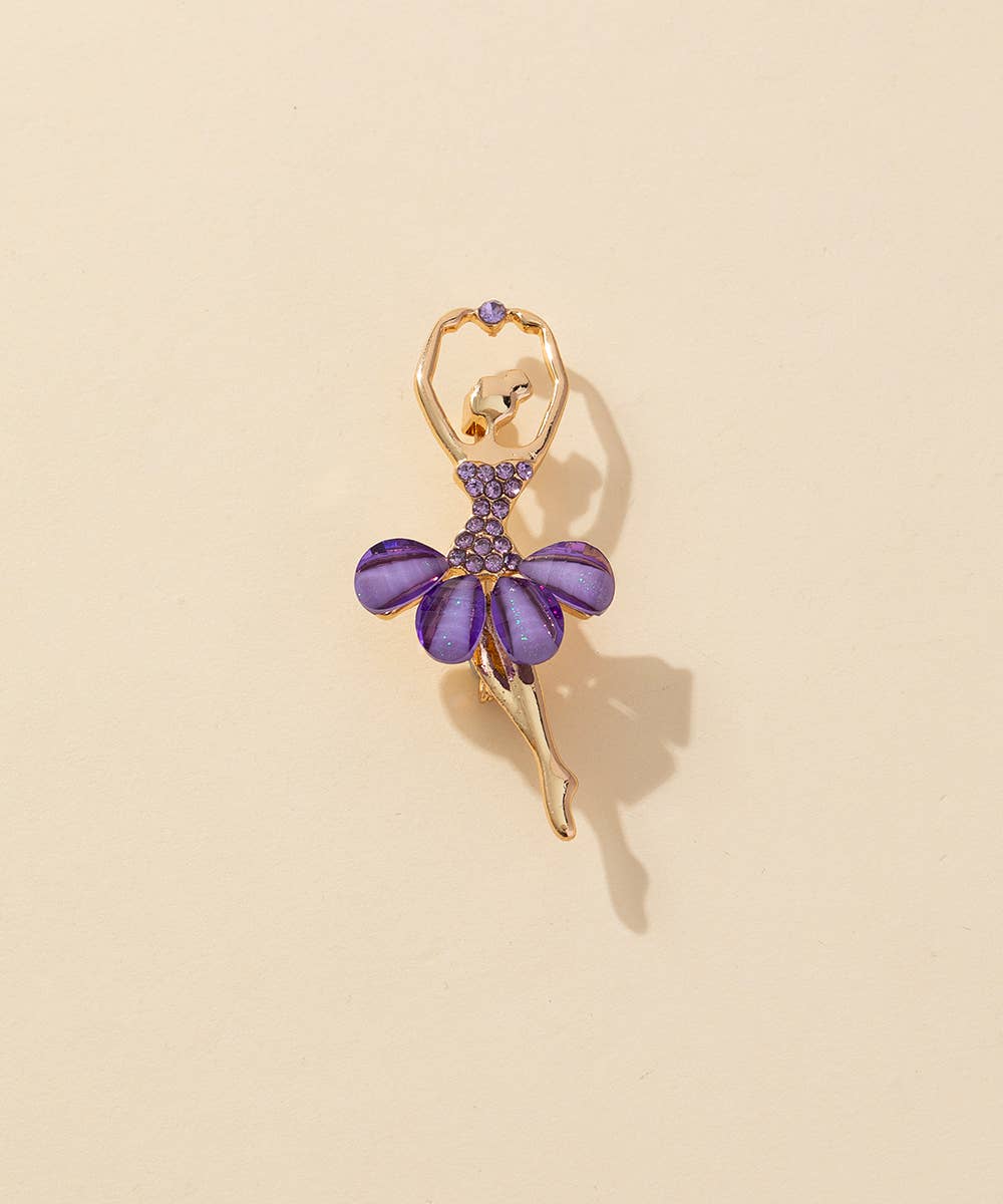 Broche Fantaisie 24PEBRO010: Violet