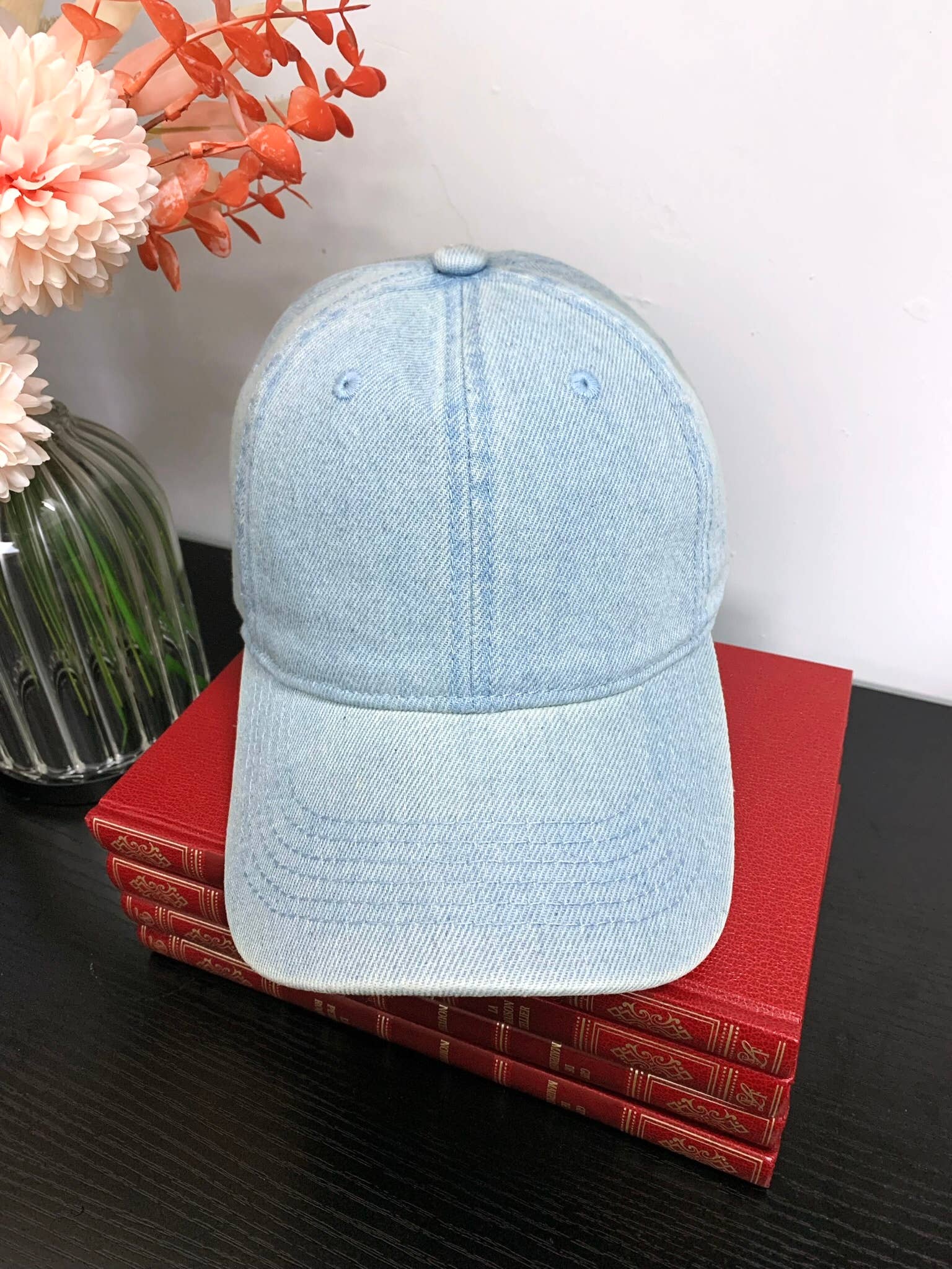 Casquette denim MJ07: Noir