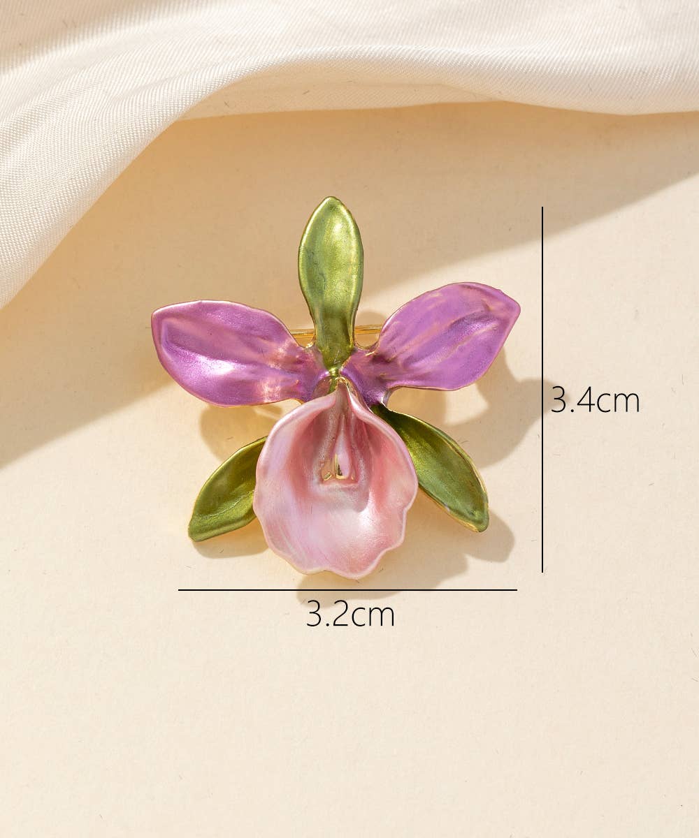 Broche Fantaisie 24PEBRO048: Rose