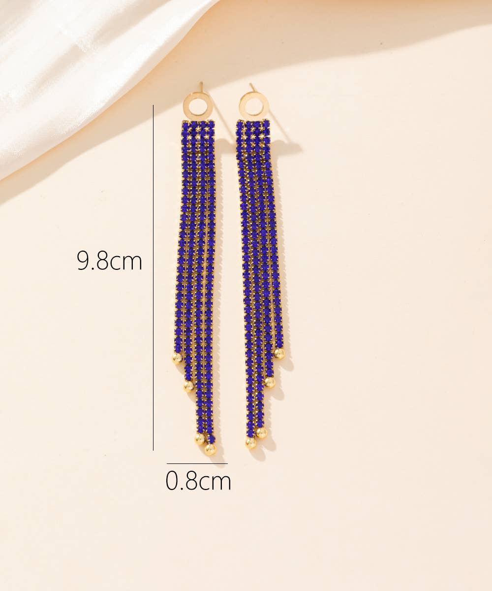 24BOA021 Stainless Steel Stud Earrings: White