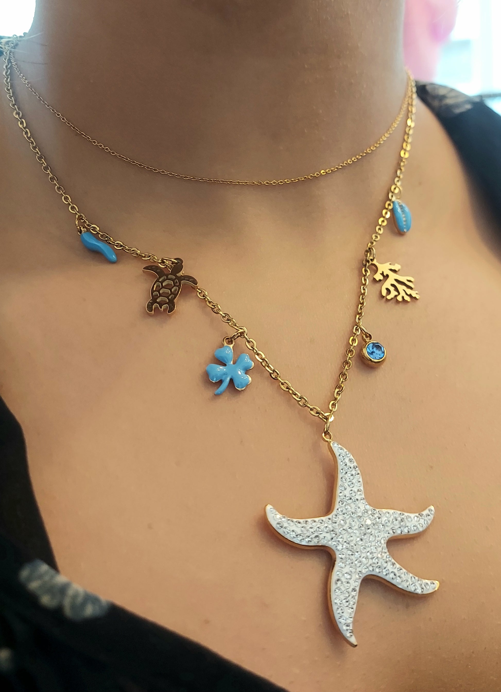 Collier à breloques