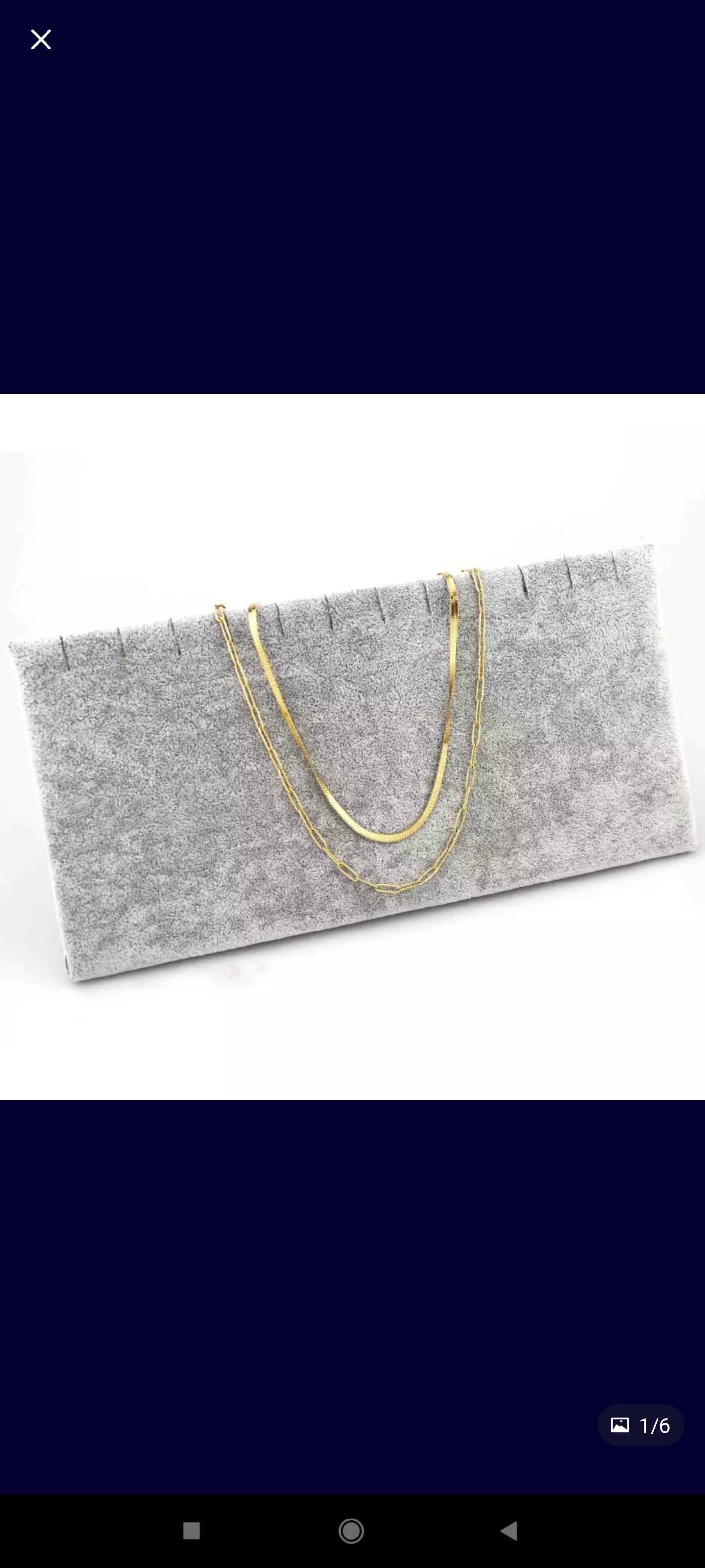 Collier double en acier inoxydable