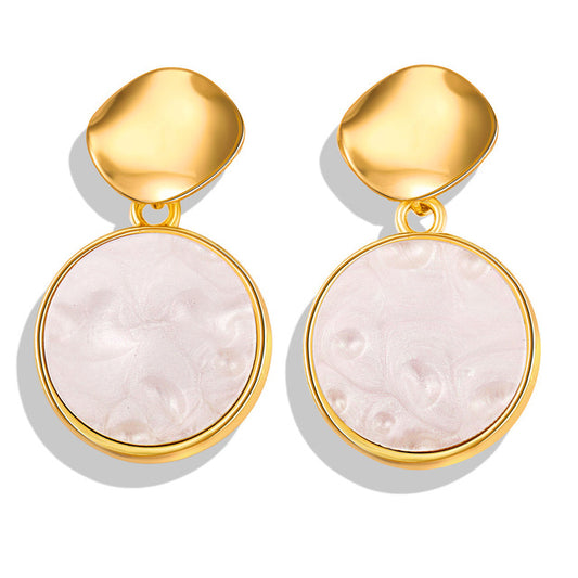 Boucles d'oreilles en acrylique pour femmes